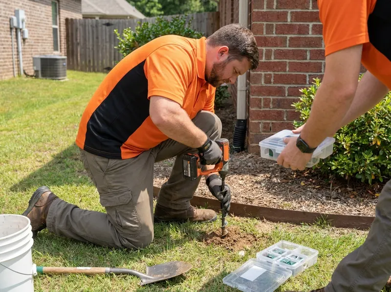 Termite Baiting System Installation in Birmingham, AL